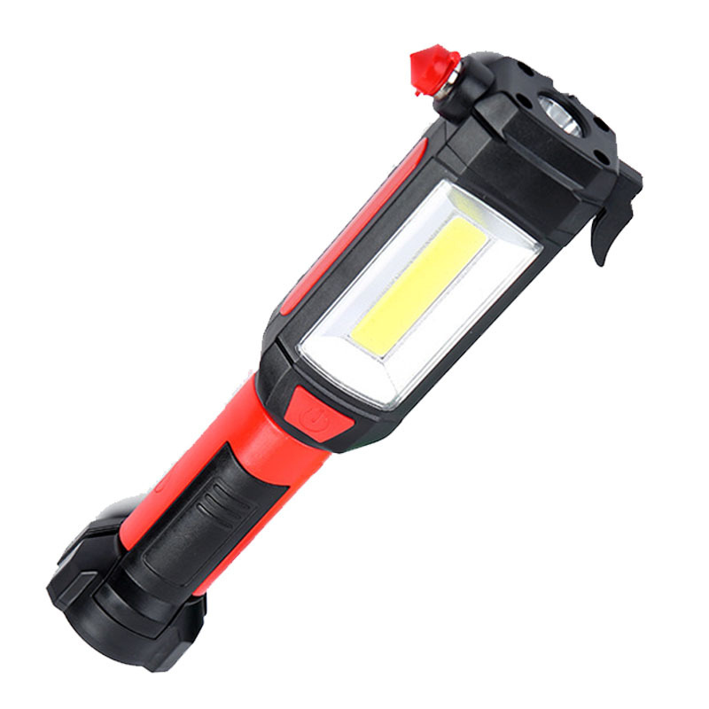 829 COB Multifunctional Dry Battery Folding Rotary Working Light