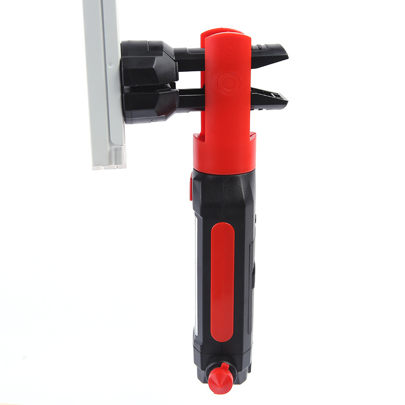 829 COB Multifunctional Dry Battery Folding Rotary Working Light