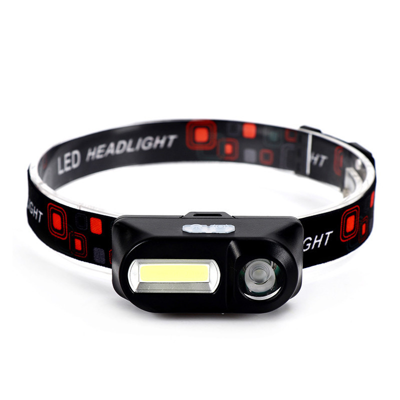 1804 Rechargeable Induction COB Headlamp