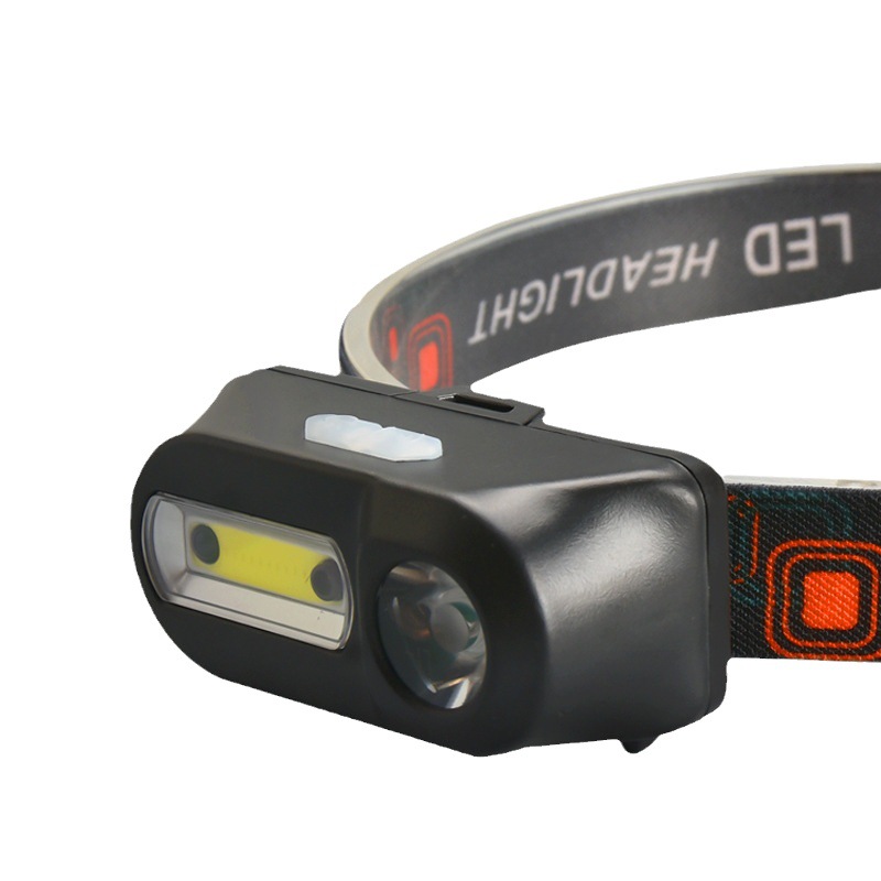 1804 Rechargeable Induction COB Headlamp