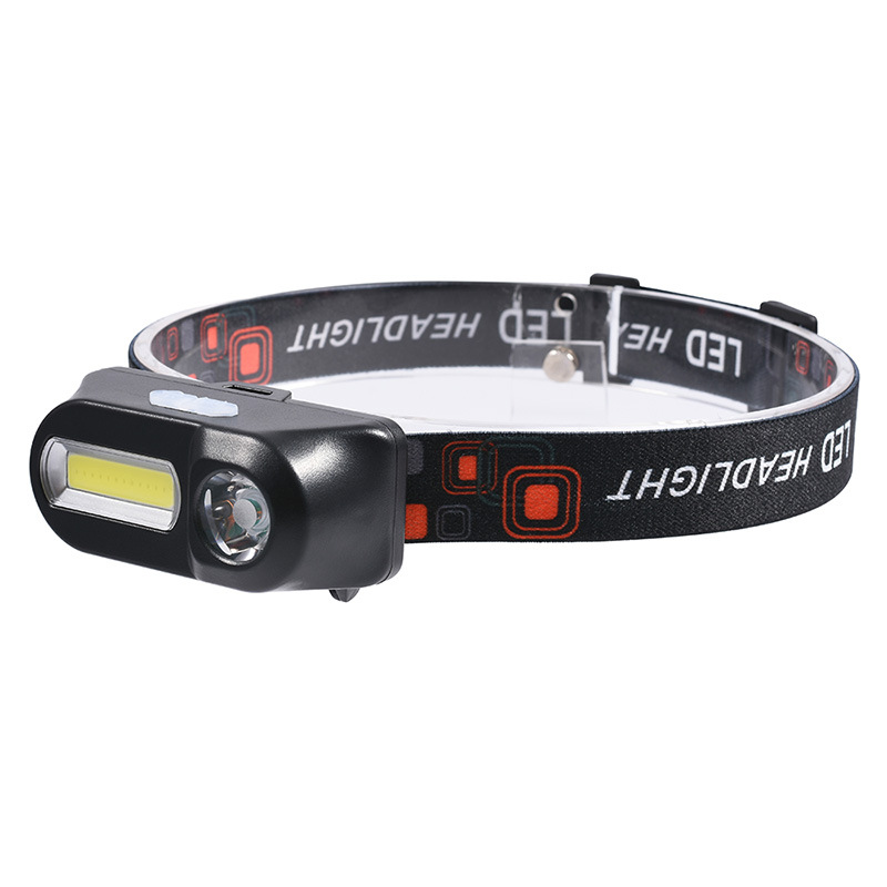 1804 Rechargeable Induction COB Headlamp