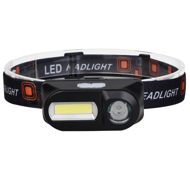 1804 Rechargeable Induction COB Headlamp