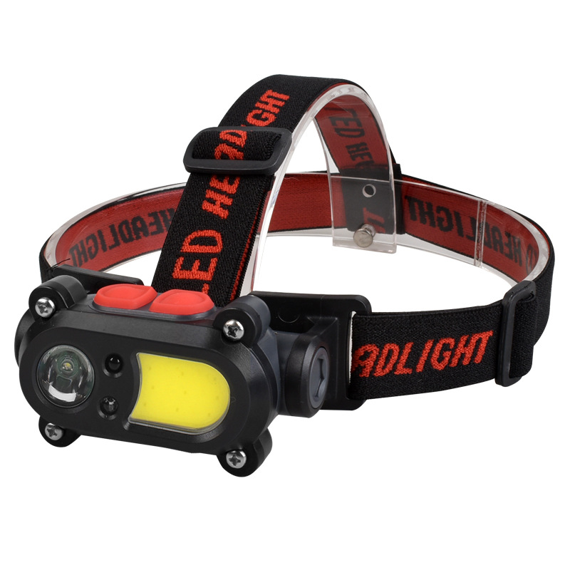 208 Rechargeable Induction COB Headlamp