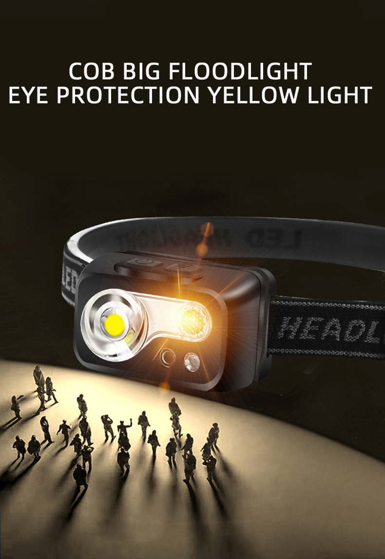 Y74 Rechargeable Induction Headlamp