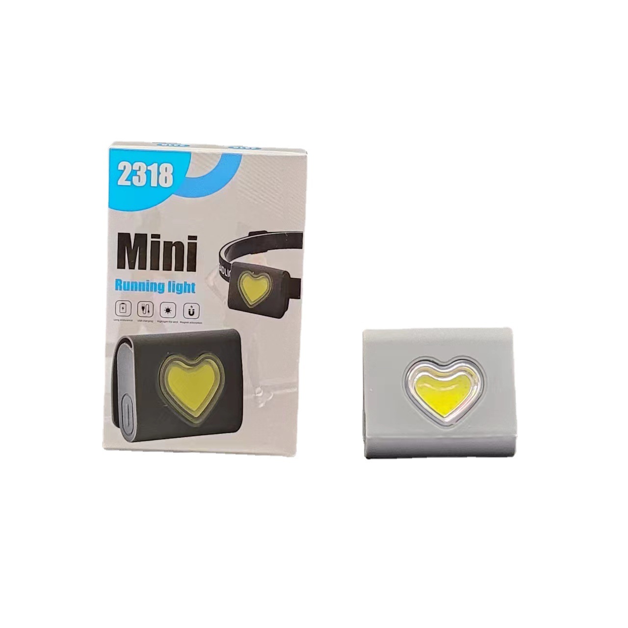 Y2318 Rechargeable Magnetic Running Headlamp