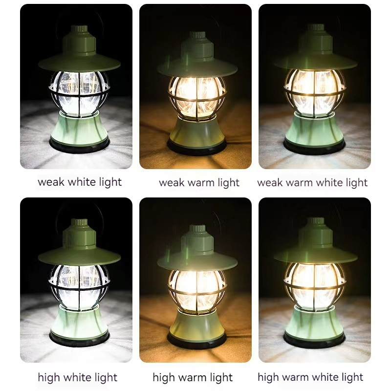 L805 Dry Cell/Rechargeable Retro Lantern