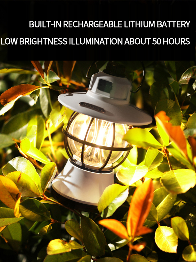 L805 Dry Cell/Rechargeable Retro Lantern