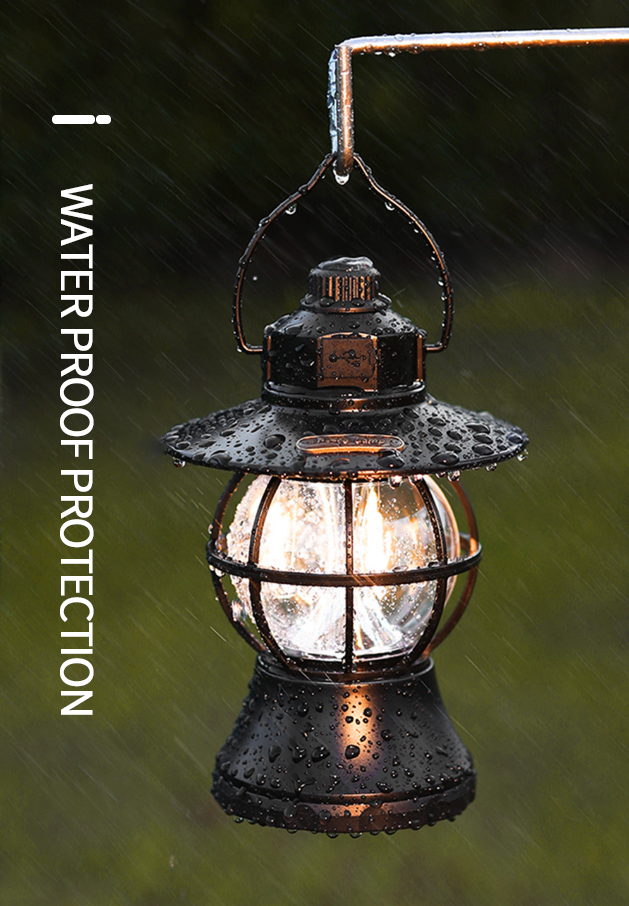 L805 Dry Cell/Rechargeable Retro Lantern