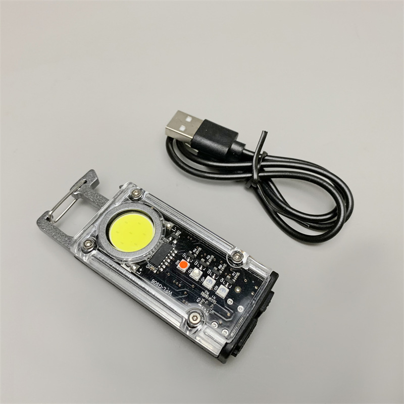 R02 Rechargeable Keychain Mini Torch