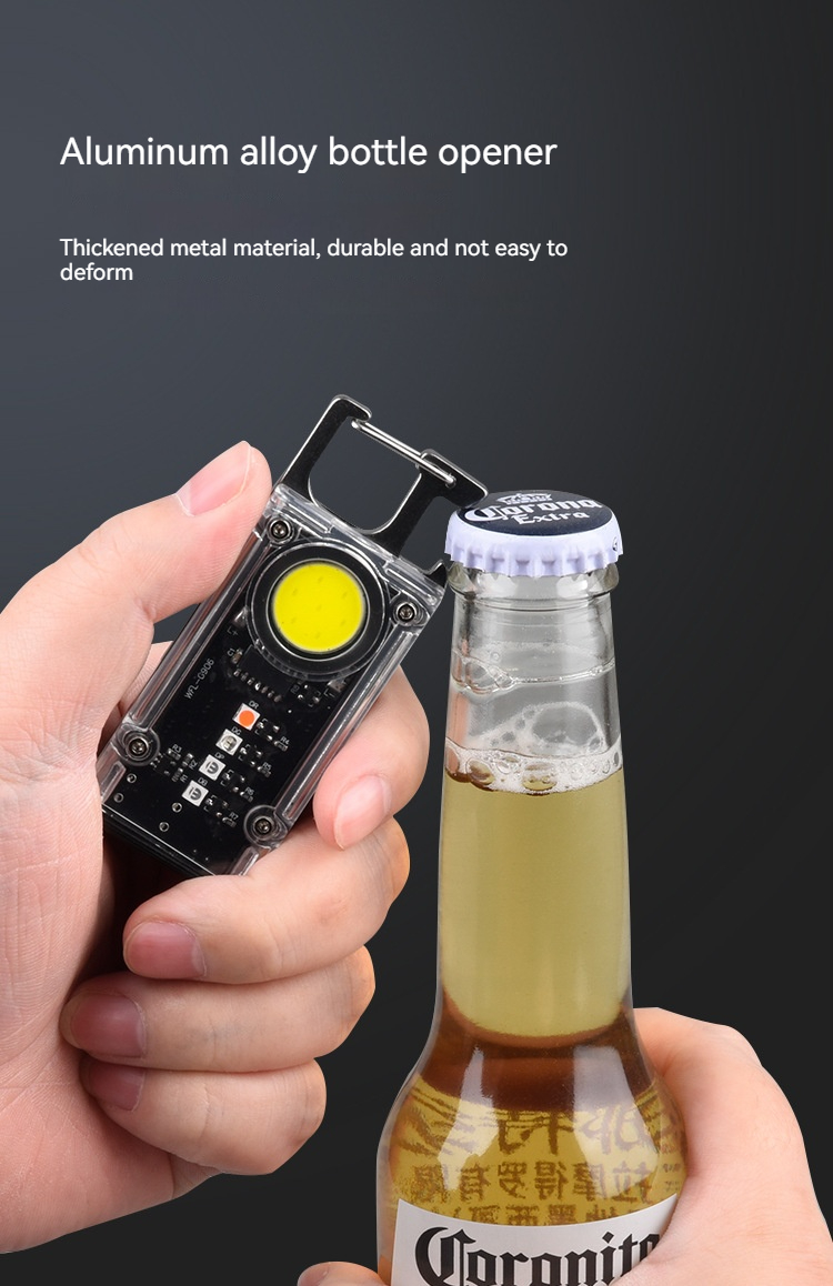 R02 Rechargeable Keychain Mini Torch