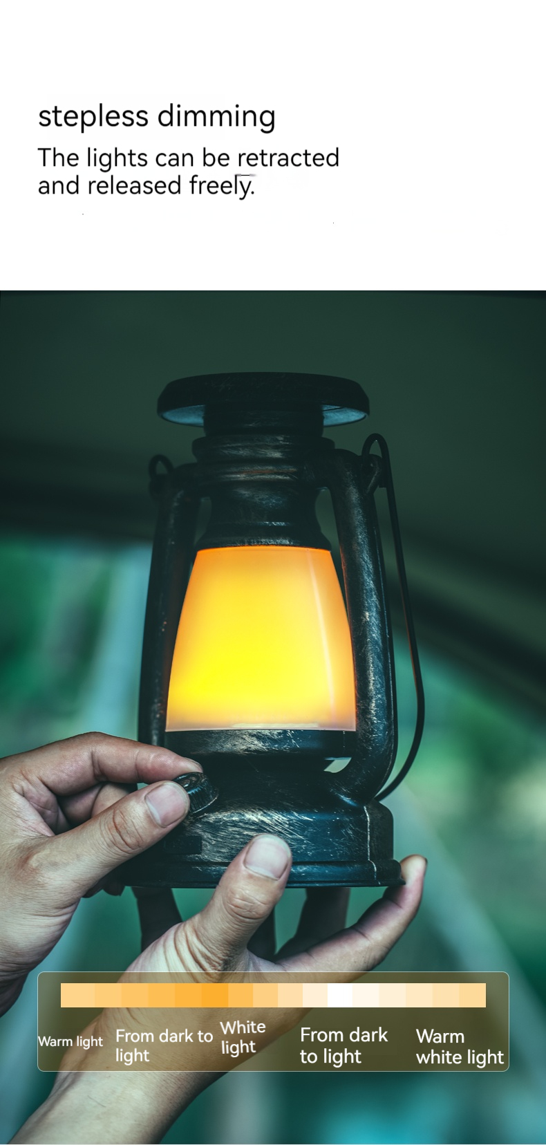 LY16 Solar Retro Lantern