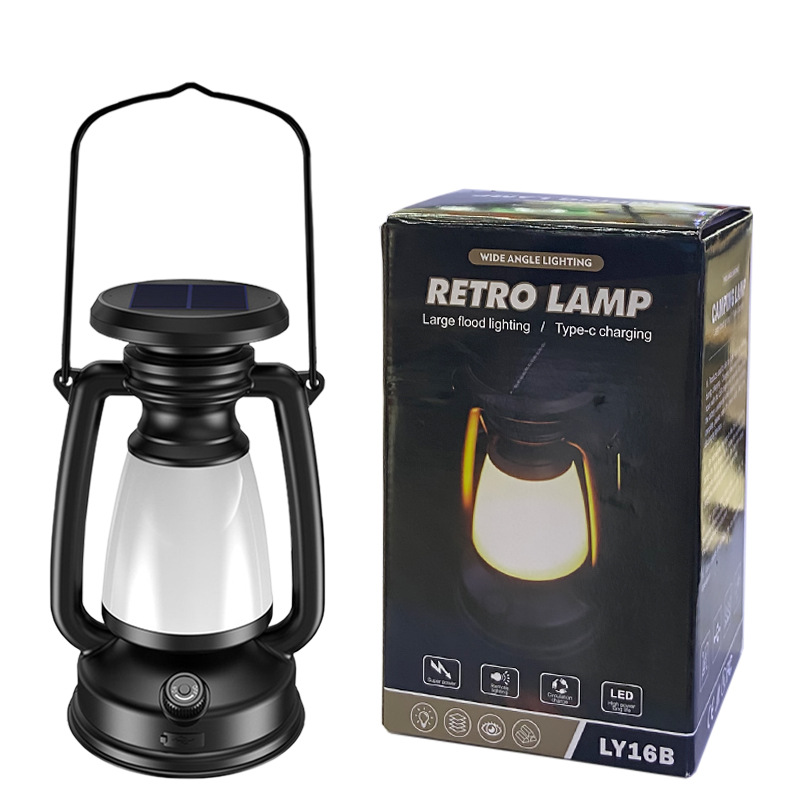 LY16 Solar Retro Lantern