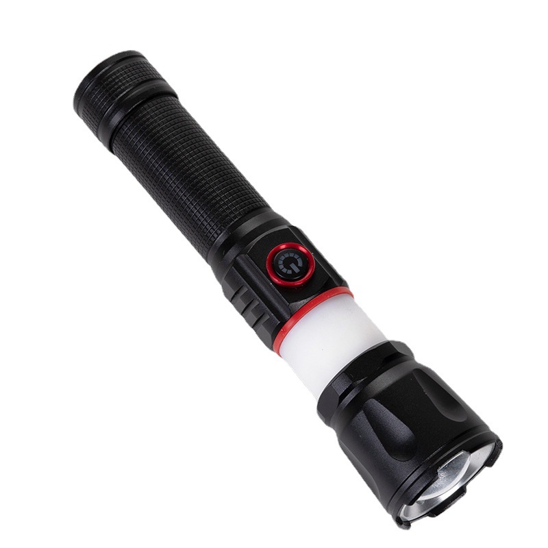 529 Outdoor 800LM Rechargeable Multifunctional Zoom Magnetic Flashlight