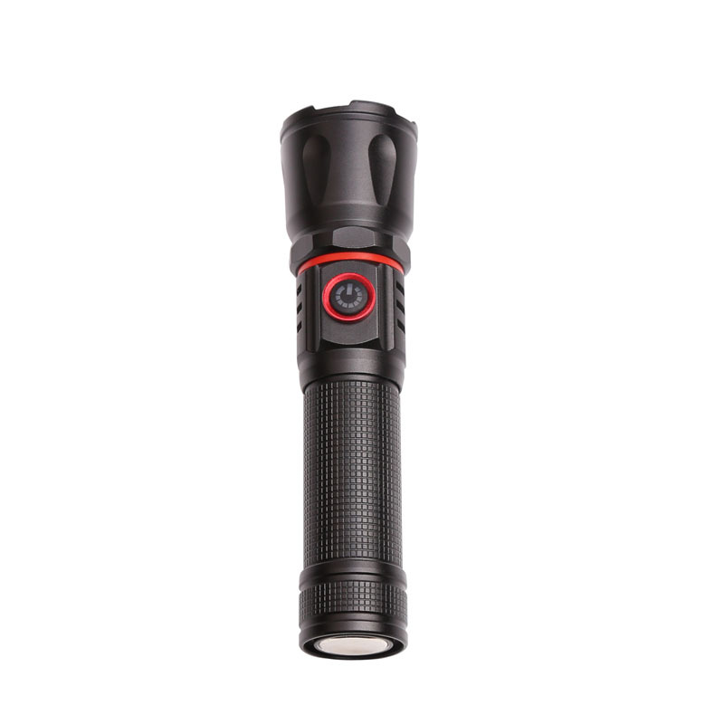 529 Outdoor 800LM Rechargeable Multifunctional Zoom Magnetic Flashlight
