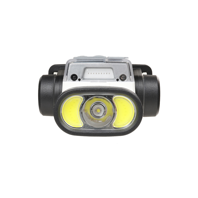 W120 Rechargeable LED Head Flashlight Torch Light Headlamp for Riding Running