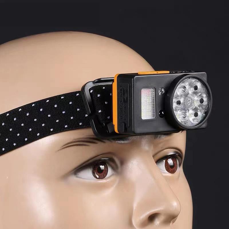 WD07 1000Lm Multifunctional Emergency Type-C Charging Headlamp