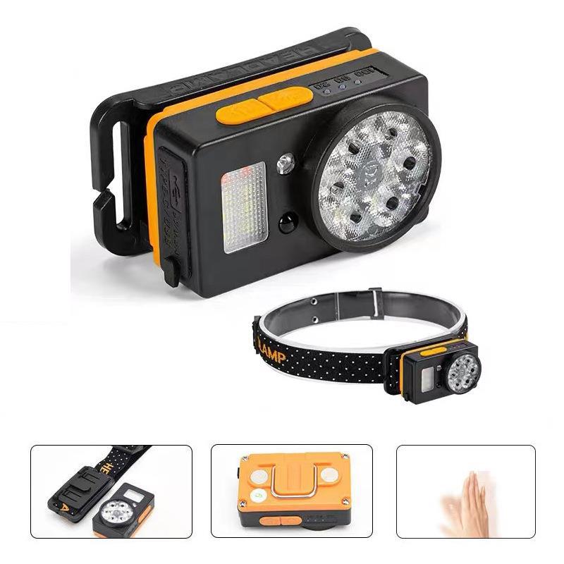 WD07 1000Lm Multifunctional Emergency Type-C Charging Headlamp