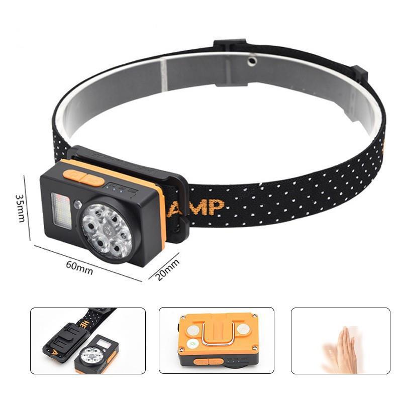 WD07 1000Lm Multifunctional Emergency Type-C Charging Headlamp